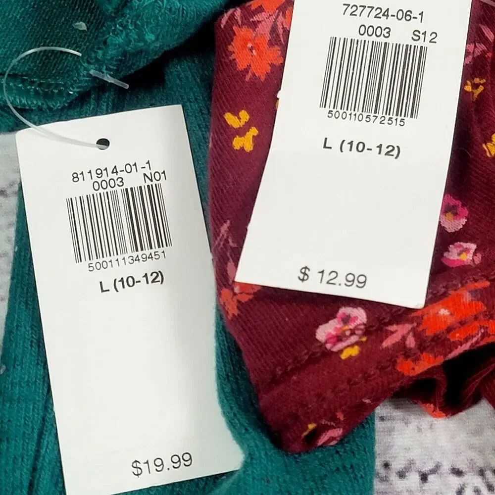 Old Navy Bundle 2 Girls‎ Long Sleeve Tops Size 10-12 New with Tags